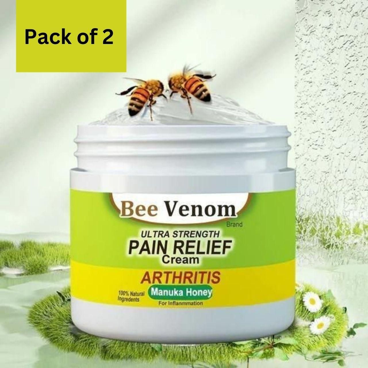 Bee Venom Ultra Strength Pain Relief Cream - (🔥BUY 1 GET 2 FREE🔥. (Today Offer Only)