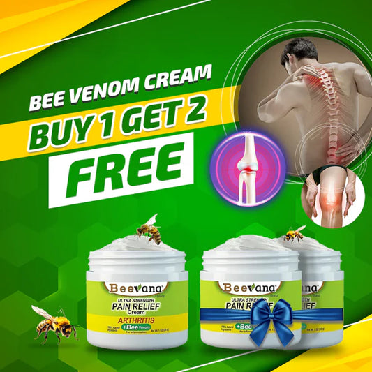 Bee Venom Ultra Strength Pain Relief Cream - (🔥BUY 1 GET 2 FREE🔥. (Today Offer Only)