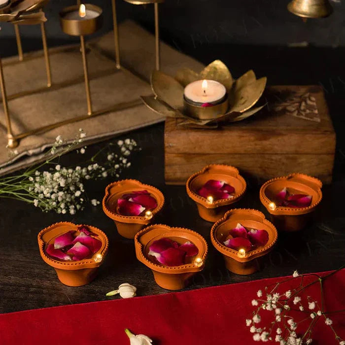 LED Light Water Sensor Diyas ( Big Diwali Sale)