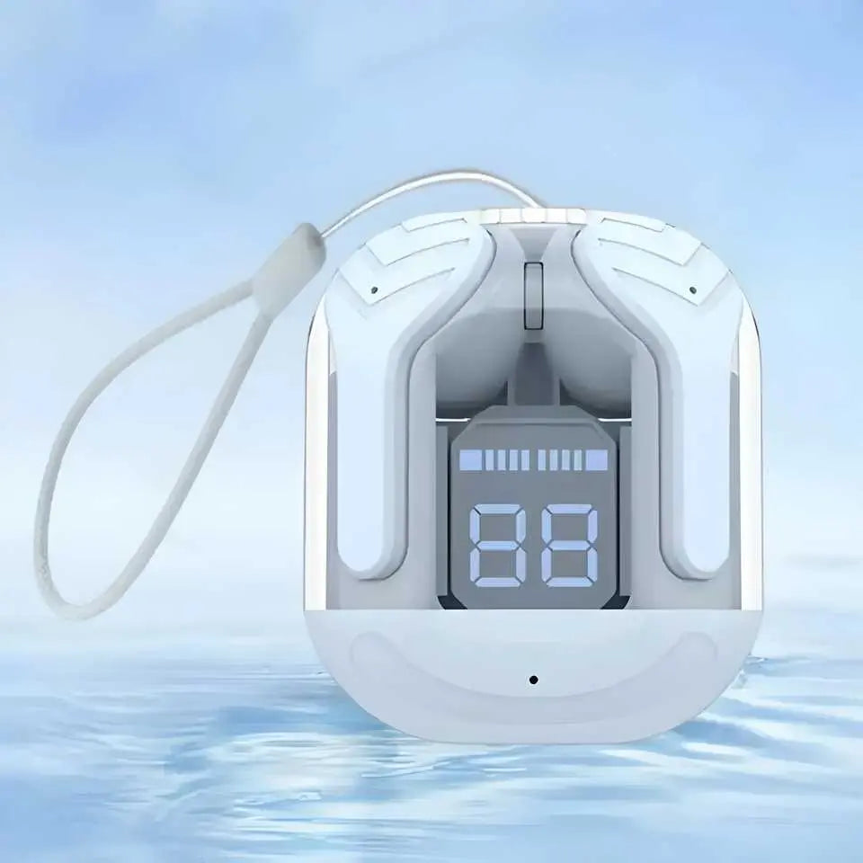 Touch Enabled - Ultrapod Earphone Buds Transparent (With One Year Warranty) Diwali Sale 50 % Off