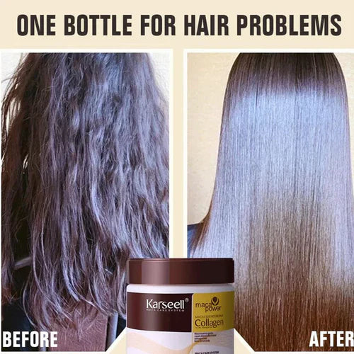 🤩Karseell Maca Power Collagen Hair Mask 100ml[BUY 1 GET 1 FREE]🤩🪔 Diwali Offer Flat 50%+ OFF(DD)