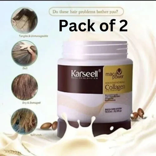 🤩Karseell Maca Power Collagen Hair Mask 100ml[BUY 1 GET 1 FREE]🤩🪔 Diwali Offer Flat 50%+ OFF
