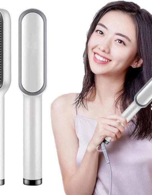 Straightening Comb, Fast Heating, Ionic Technology Hair Straightener Brush